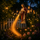 ✨ Jesús luz de Bendición™ — escultura Luminosa de fe