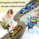 kit com 2 unidades 💥 Brinquedo de coche dinossauro transformador de colisão 🙌