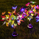 🦋 kit com 3 unidades modelos diferentes -  luces solares de borboleta 💐