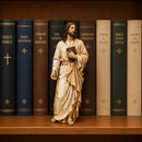 📚🕊️Jesús para decoración de estante  ✝️ Estátuas inspiradas na fe 🙏