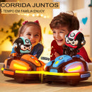 kit com 2 carrinhos de choque de batalha de controle remoto - para 2 jogadores