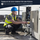 Macaco manual Multifuncional para Elevação de Precisão – Até 600 kg