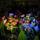 🦋 kit com 3 unidades modelos diferentes -  luces solares de borboleta 💐