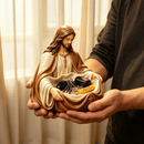 🙏 Estatua del sagrado Corazón de Jesús con bandeja Organizadora