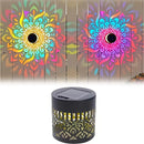 🌙lámpara Solar Mandala Colorida™ - kit com 3 unidades