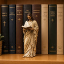 📚🕊️Jesús para decoración de estante  ✝️ Estátuas inspiradas na fe 🙏