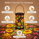 lámpara com girassol - kit com 3 unidades 🌜🧡