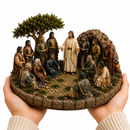 ❤️ Jesús e Seus 12 Discípulos — Uma Cena de fe Para o Seu Lar