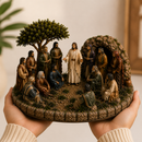 ❤️ Jesús e Seus 12 Discípulos — Uma Cena de fe Para o Seu Lar