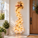 Reno Encantador de Navidad con Cascada de Luces ✨🦌