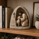 ✨ O Bom Pastor™ — escultura artesanal