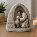 ✨ O Bom Pastor™ — escultura artesanal