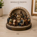 Última Ceia artesanal™ — Uma presencia de fe e União no Seu Lar