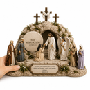 Ele Ressuscitou™ | escultura Cristã