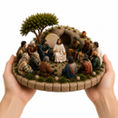 espacio de Jesús com seus Discípulos – Um Lembrete de fe para o Seu Lar