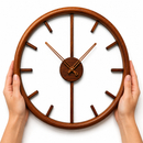 ⏰ reloj de Pared Minimalista em madera