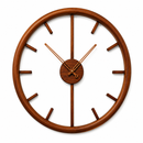 ⏰ reloj de Pared Minimalista em madera