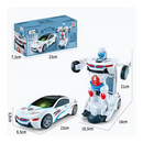 🔥 Carrinho de brinquedo eléctrico de polícia com deformação universal ✔