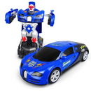 🔥 Carrinho de brinquedo eléctrico de polícia com deformação universal ✔