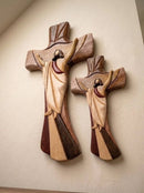 Cristo Redentor en Madera artesanal — escultura de Pared com fe e Elegância 🛐