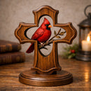 ❤️✝️ Enfeite de Cruz Cardinal hecho a mano