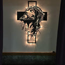 ✝️ 🖼️ decoración de Pared com Cristo - Eleve seu espaço com elegância espiritual  🙌✨