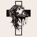 ✝️ 🖼️ decoración de Pared com Cristo - Eleve seu espaço com elegância espiritual  🙌✨