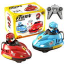 kit com 2 carrinhos de choque de batalha de controle remoto - para 2 jogadores