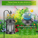 🏆⚡ kit com 3 unidades 💥✨🔥 Lanterna Solar com Chama Cintilante Atualizada - luz exterior à Prova D'agua