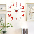 🔥 promoción de último día 49% de descuento ⏰ reloj decorativo com decalque de pared 3D
