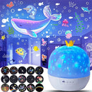 luz noturna e projetor infantil 2 em 1