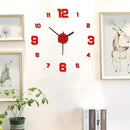 🔥 promoción de último día 49% de descuento ⏰ reloj decorativo com decalque de pared 3D