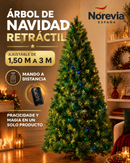 Árbol de Navidad MAGICA micro LEDs de colores integrados + REGALO