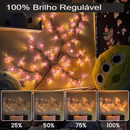 Luminárias de pared FloraVine™ com desenho de trepadeira floral