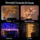 Luminárias de pared FloraVine™ com desenho de trepadeira floral