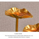 Aquário luxuoso e criativo decorado com peces-lótus
