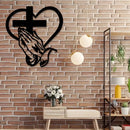 ✝️ decoración de pared  - Um símbolo de fe e amor 😍✝🧡