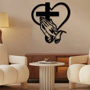 ✝️ decoración de pared  - Um símbolo de fe e amor 😍✝🧡
