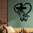 ✝️ decoración de pared  - Um símbolo de fe e amor 😍✝🧡