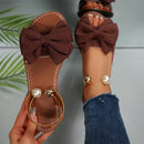 Sandália Feminina Elegante com Miçangas – lleva, Confortável e Versátil 🌺