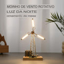 💡 lámpara Industrial Retrô - moinho de vento 🎇